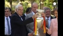 Il mondo del calcio piange Luis Aragones, il ct dell'Europeo 2008