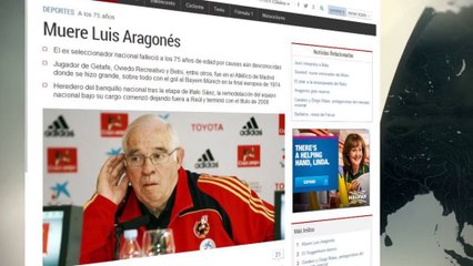 La prensa nacional da su adiós a Luis Aragonés