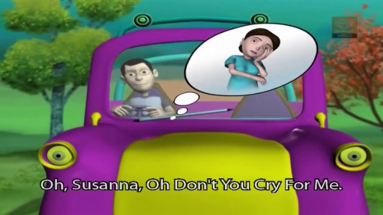 Nursery Rhymes - I Come from Alabama with a Ban...