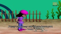 Nursery Rhymes Lullabies - Pussy Cat,Pussy Cat,Where Have You Been - With Lyrics