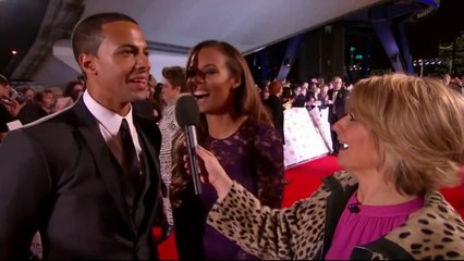 Rochelle and Marvin Red Carpet National Television Awards 2014
