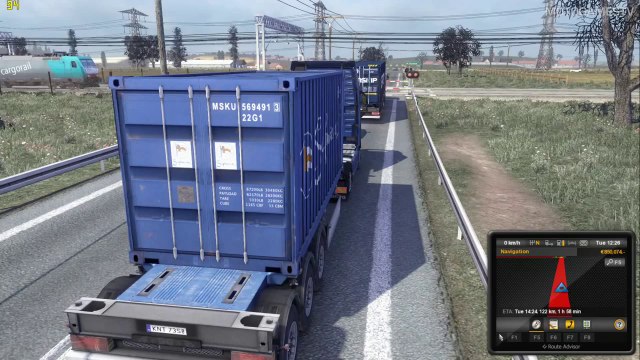 Euro Truck Simulator 2 - Gdansk - Szczecin Mission
