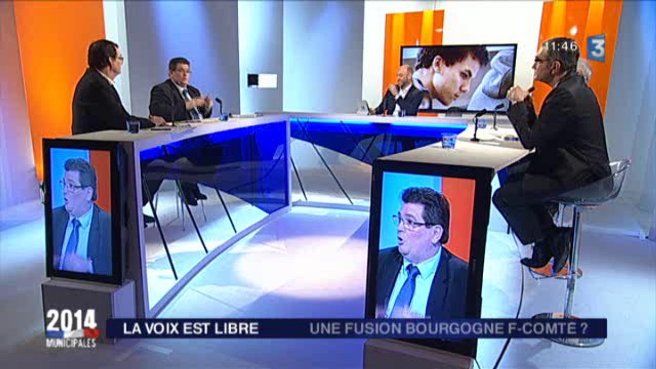 La Voix est libre : (1re partie) faut-il fusionner la Bourgogne et la Franche-Comté