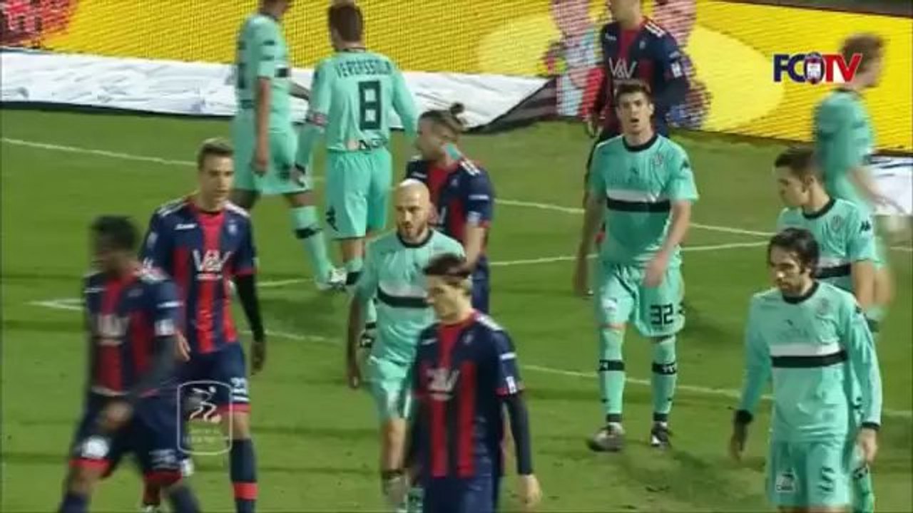 Sala stampa, la conferenza post gara di Crotone-Siena