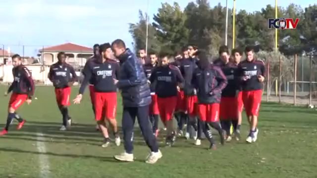 Doppio allenamento a Steccato. Koné: contento di essere un giocatore del Crotone