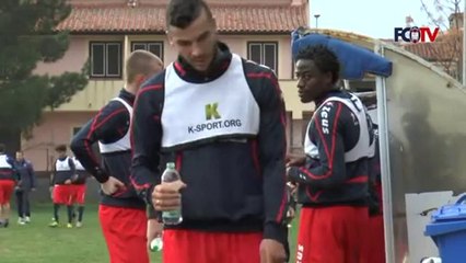 Diario rossoblù, partitella contro la Primavera. In campo il neo arrivato Ferrari