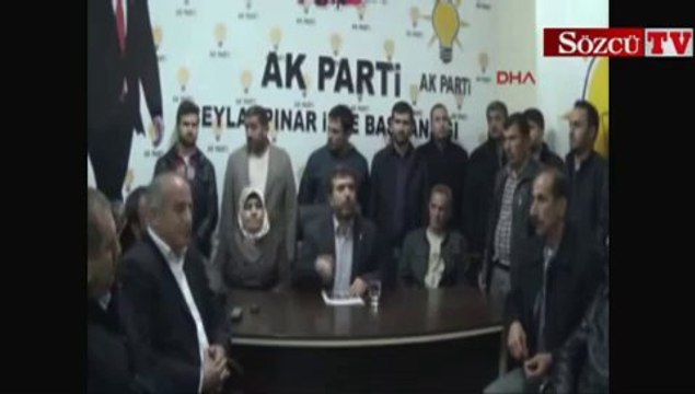 Akp Ceylanpınar ilçe teşkilatında 55 istifa