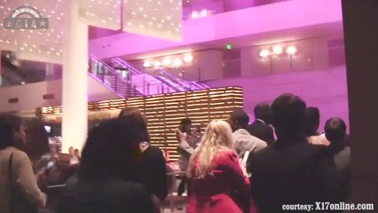 Adam Sandler Gets Mobbed By Fans And Loses His Cool