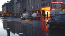 Paimpol. Les quais inondés par la marée