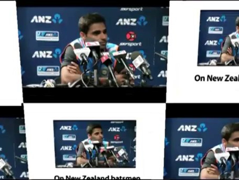 Bhuvneshwar Kumar speaks before Auckland one day