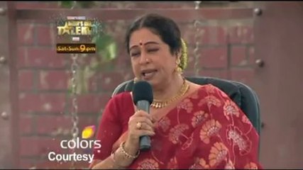 Girl breaks glass with her head