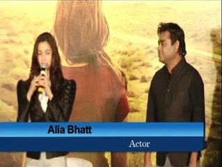 Alia Bhatt sings for Highway