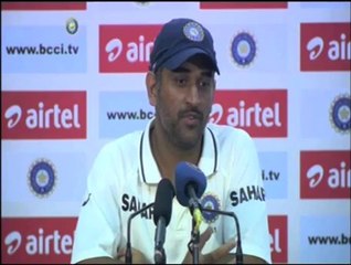 M S Dhoni talks about his poor performance