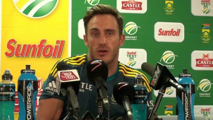 Ind vs SA 1st Test: Du Plessis reacts on his run out