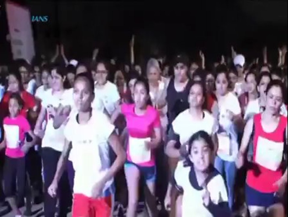 Gul, Milind at Pinkathon