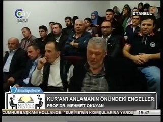 "Kur'an okumak Kur'an'ı hayatınıza taşımakla olur!"