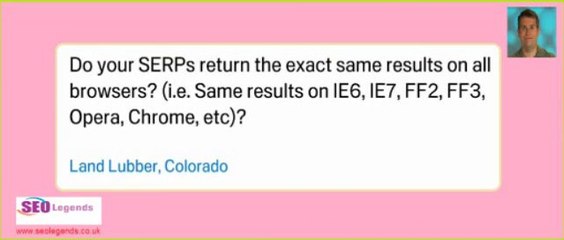 Are Google SERPs the same on all 3 browsers -  Microsite Masters