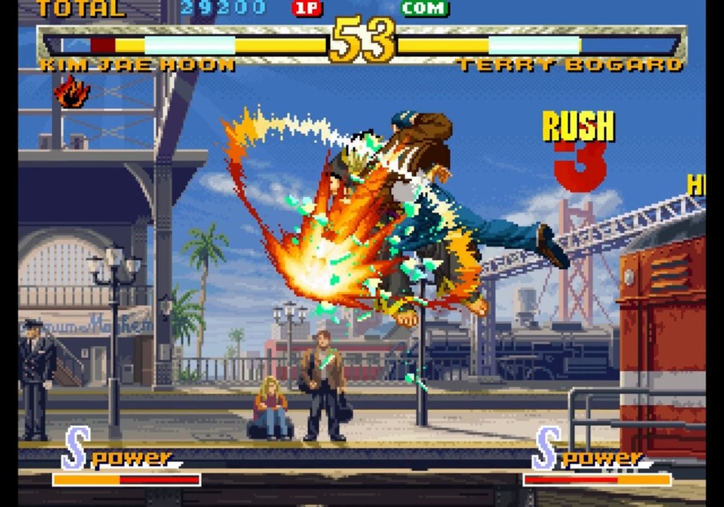 Neogeo Online Collection Vol 01 Garou Mark Of The Wolves Gameplay Pcsx2 R5726 Hd 1080p Ps2 Video Dailymotion