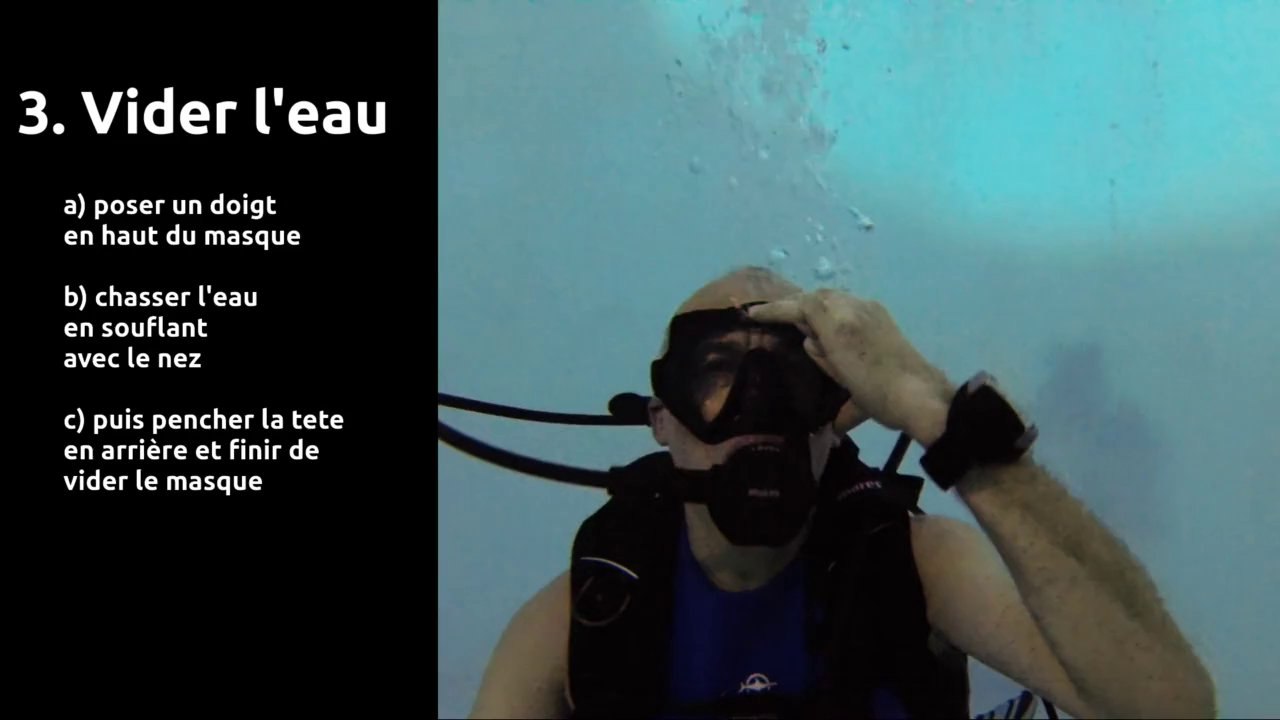 Le vidage de masque - Christophe