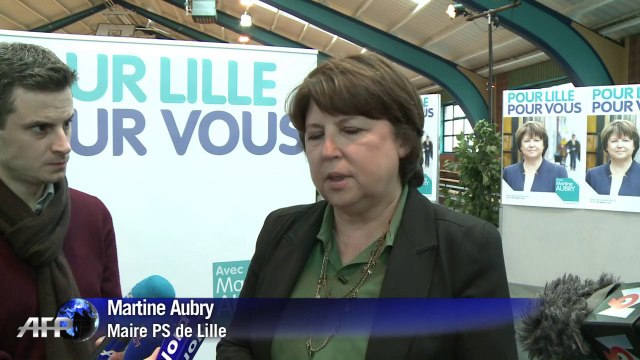 Lille: Martine Aubry soutient les pro-IVG