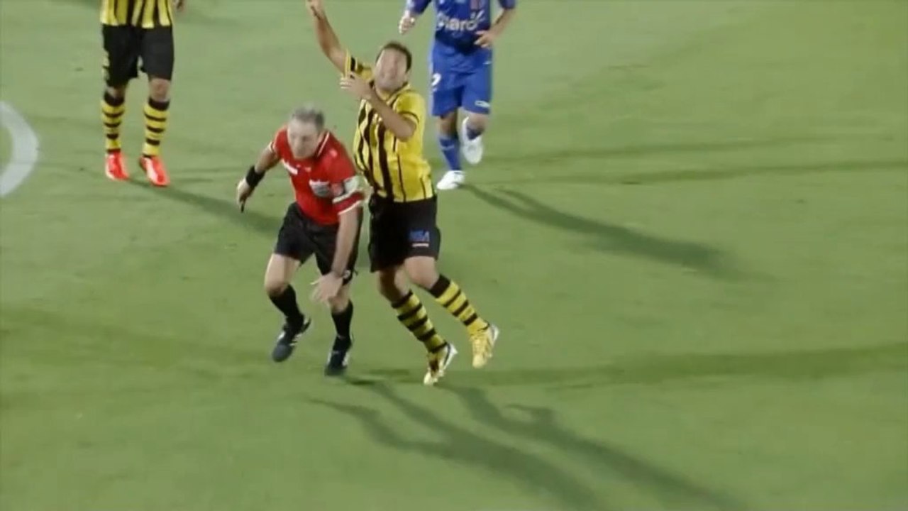 Copa Libertadores: Schiri über den Haufen gerannt