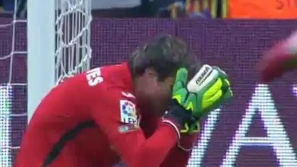 sanchez goal - Barcelona 1-0 Valencia - la liga 1/2/14