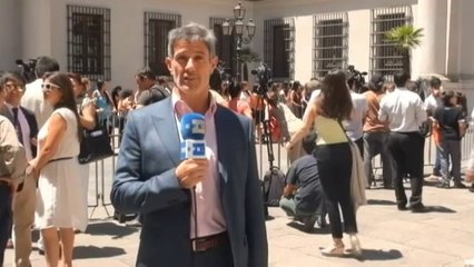 Informe a cámara: Mineros, actores y Piñera reviven epopeya rescate en lanzamiento de "Los 33"