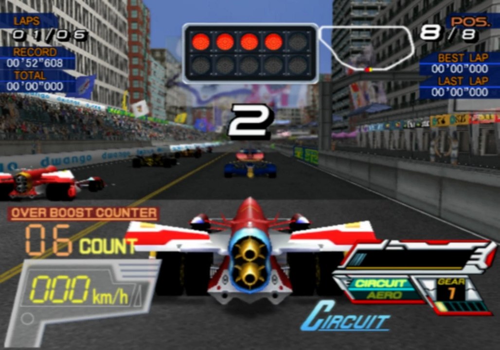 New Century GPX Cyber Formula Road to the Infinity 3 Gameplay HD 1080p PS2