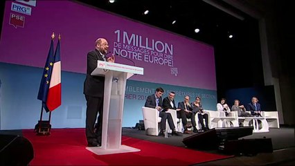 Intervention de Martin Schulz - Rassemblement des secrétaires de section 2014