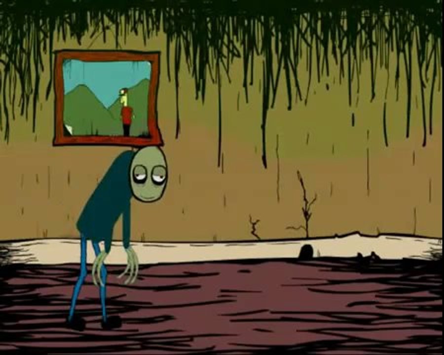 Salatfinger - Löffel   Salad Fingers - Spoons auf Deutsch_ in German Episode 1