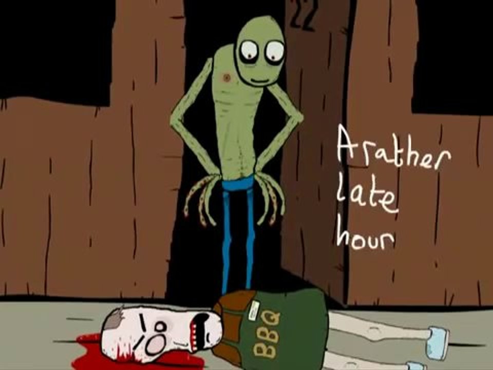 Salatfinger - Nesseln Salad Fingers   Nettles auf Deutsch _ in German Episode 3