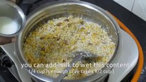 Mixed ladoo recipe in Tamil - ladoo with gram flour,rawa, cashews, raisins,coconut - Thamil virundhu