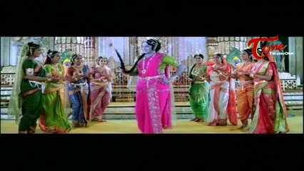 Pandurangadu Comedy Scene   Bala Krishna's getup as hot actress Tabu