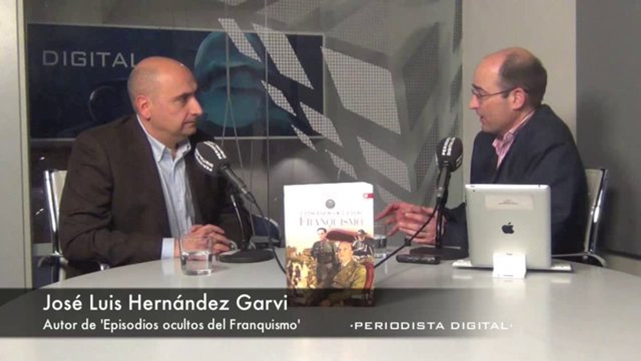 José Luis Hernández Garvi, autor de 'Episodios ocultos del franquismo'. 31-1-2014