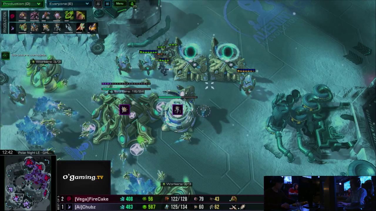 [S04EFinal] UnderDogs du 25/01/2014 - FireCake vs Chubz - Map 4