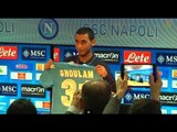 Il Napoli presenta Henrique e Ghoulam. Benitez pre Atalanta (01.02.14)