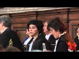 Napoli - A Castel Capuano l'inaugurazione dell'anno giudiziario (25.01.14)