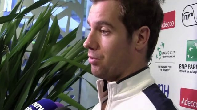 Coupe Davis. Richard Gasquet après la victoire en double