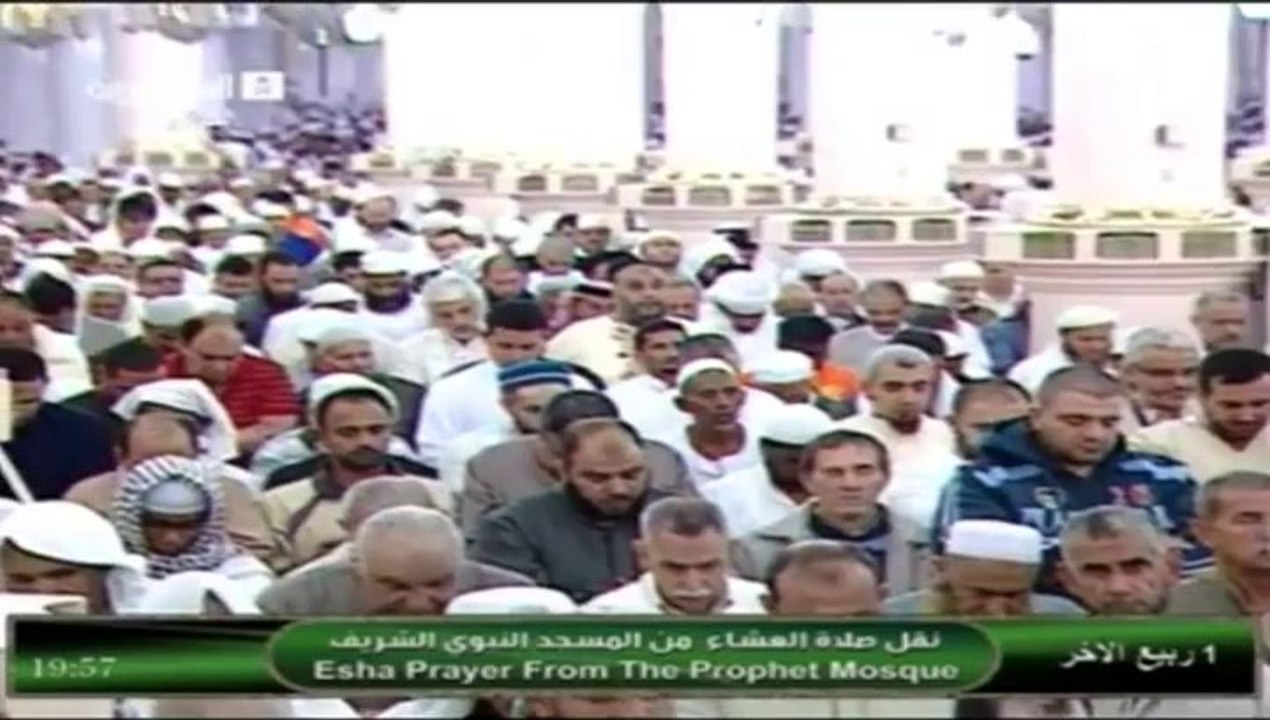 1st February 2014 Madeenah 'Isha led by Sheikh Hussain