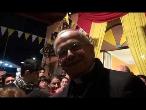 Gricignano (CE) - Festa di Sant'Antuono con il vescovo Spinillo (17.01.14)