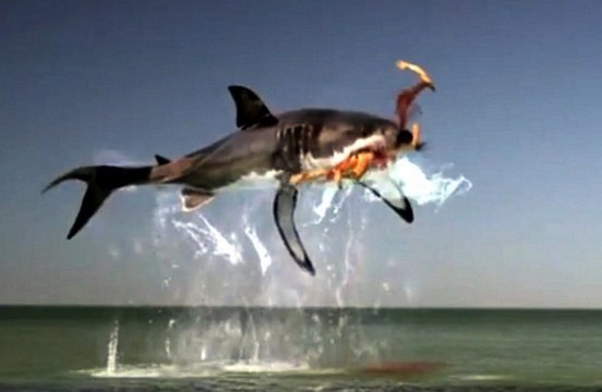 Horrible Shark attack - Russian Tampax Commercial