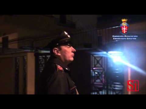 Caserta - Rapine a persone e gioiellerie, sette arresti (14.01.14)