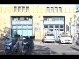 Napoli - Clochard occupano ex filiale Mps davanti al Comune (13.01.14)