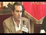 Napoli - Conferenza stampa di De Magistris su bilancio 2013 (03.01.14)