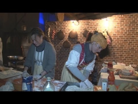 San Pietro a Patierno (NA) - Presepe con pizza e sfogliatelle (30.12.13)