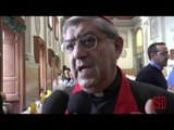 Napoli - Natale, il cardinale Sepe offre pranzo ai poveri -1- (28.12.13)