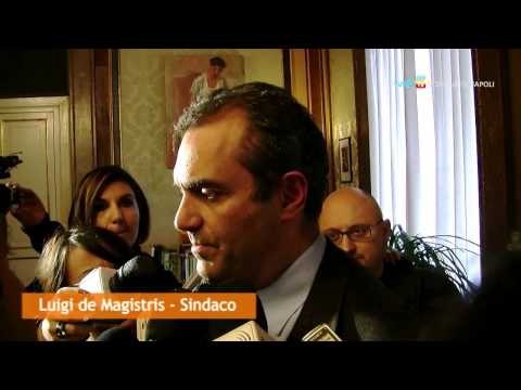 Napoli - Capodanno 2014, festa in piazza Plebiscito e sul Lungomare (27.12.13)