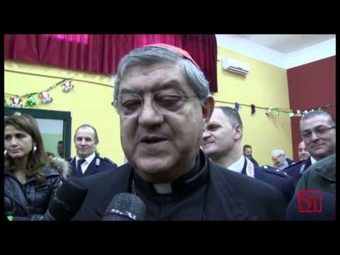 Napoli - Sepe all'OPG di Secondigliano -2- (27.12.13)