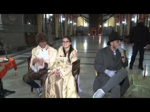 Napoli - Il presepe in galleria Principe (23.12.13)