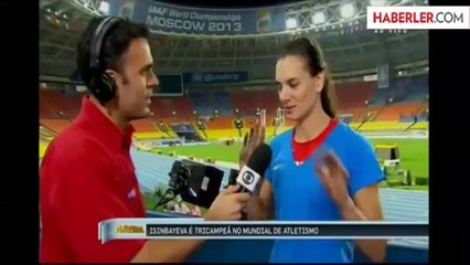 Isinbayeva, Kış Olimpiyatları'nda Köy Muhtarı Oldu